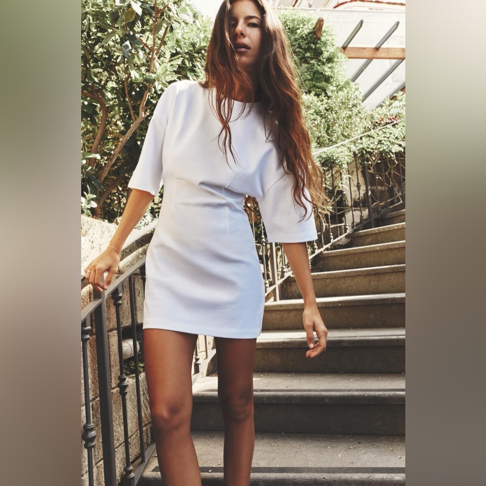 ✨NWOT | Zara | Heavy Cotton Mini Dress